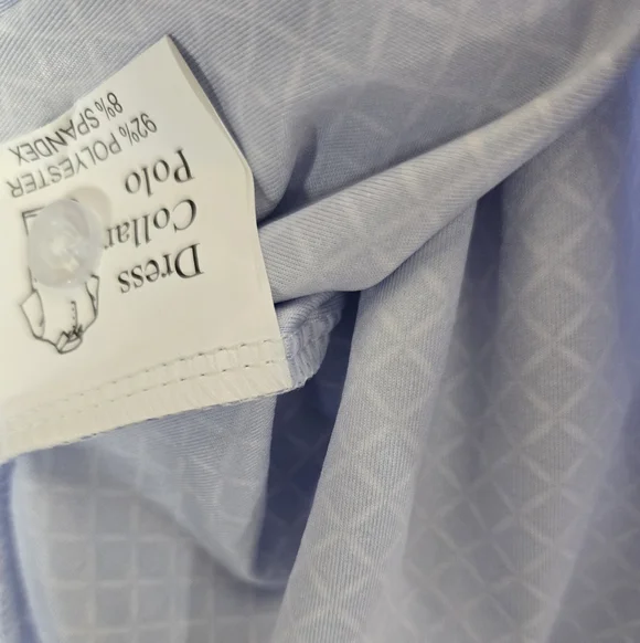 Lot of 3 Collars and Co Men's Size XL Featherweight Polo Dress Shirts New Tag - Picture 5 of 6